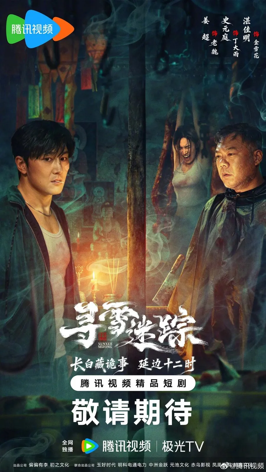 Следы на снегу - главный постер